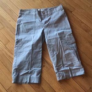 Light blue capri pants